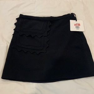 Black Victoria Beckham size small skirt